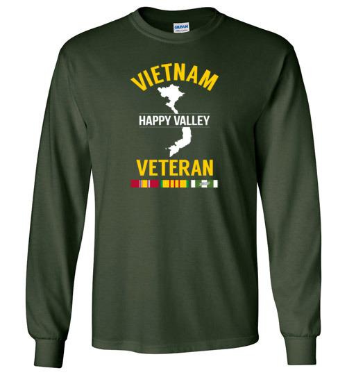 Vietnam Veteran "Happy Valley" - Men's/Unisex Long-Sleeve T-Shirt