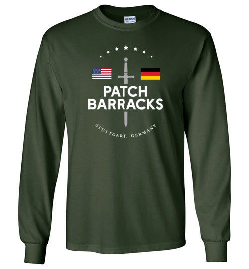 Patch Barracks - Men's/Unisex Long-Sleeve T-Shirt-Wandering I Store