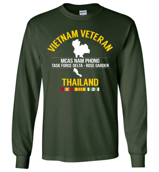 Vietnam Veteran Thailand "MCAS Nam Phong" - Men's/Unisex Long-Sleeve T-Shirt