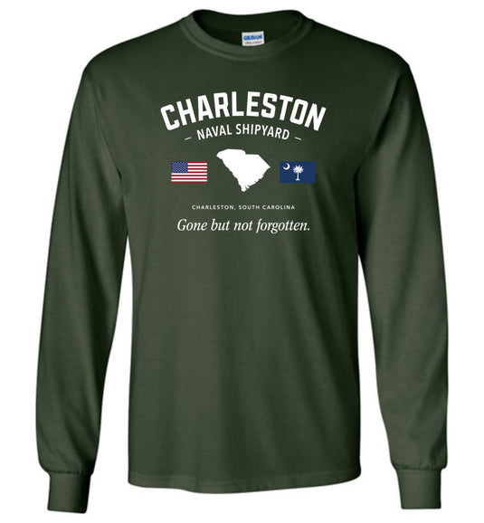 Charleston Naval Shipyard "GBNF" - Men's/Unisex Long-Sleeve T-Shirt