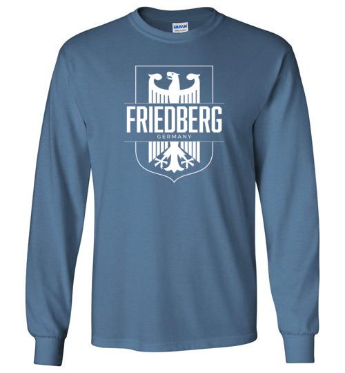 Load image into Gallery viewer, Friedberg, Germany - Men&#39;s/Unisex Long-Sleeve T-Shirt
