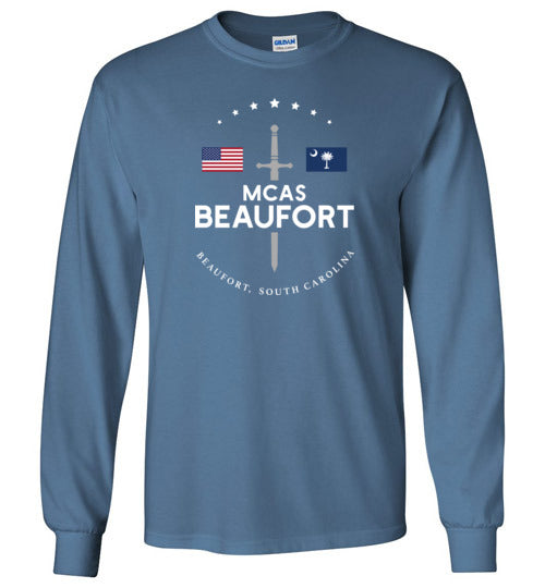 Load image into Gallery viewer, MCAS Beaufort - Men&#39;s/Unisex Long-Sleeve T-Shirt-Wandering I Store
