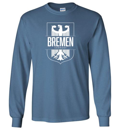 Load image into Gallery viewer, Bremen, Germany - Men&#39;s/Unisex Long-Sleeve T-Shirt
