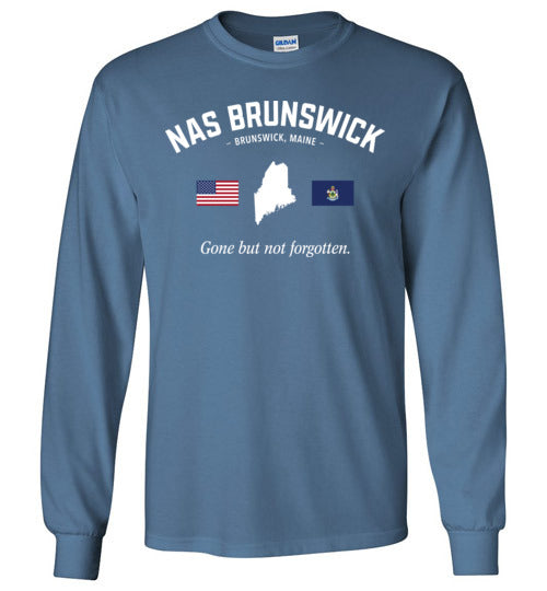Load image into Gallery viewer, NAS Brunswick &quot;GBNF&quot; - Men&#39;s/Unisex Long-Sleeve T-Shirt-Wandering I Store
