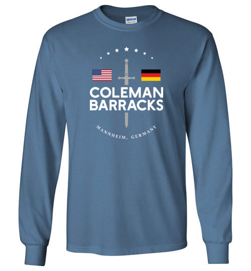 Load image into Gallery viewer, Coleman Barracks - Men&#39;s/Unisex Long-Sleeve T-Shirt-Wandering I Store
