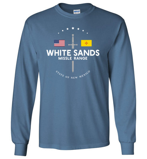 White Sands Missile Range - Men's/Unisex Long-Sleeve T-Shirt-Wandering I Store