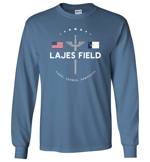 Lajes Field - Men's/Unisex Long-Sleeve T-Shirt-Wandering I Store