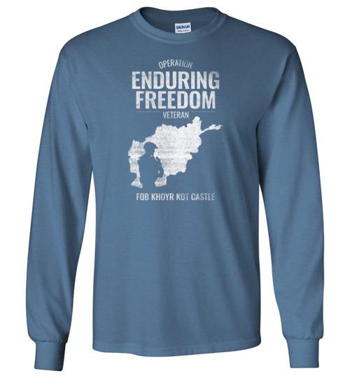 Load image into Gallery viewer, Operation Enduring Freedom &quot;FOB Khoyr Kot Castle&quot; - Men&#39;s/Unisex Long-Sleeve T-Shirt
