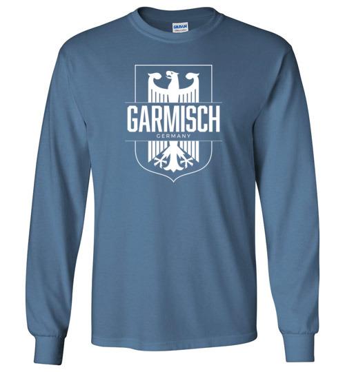 Load image into Gallery viewer, Garmisch, Germany - Men&#39;s/Unisex Long-Sleeve T-Shirt
