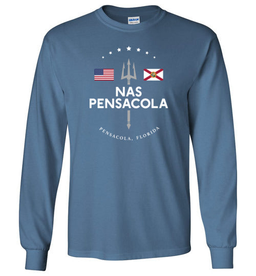 NAS Pensacola - Men's/Unisex Long-Sleeve T-Shirt-Wandering I Store
