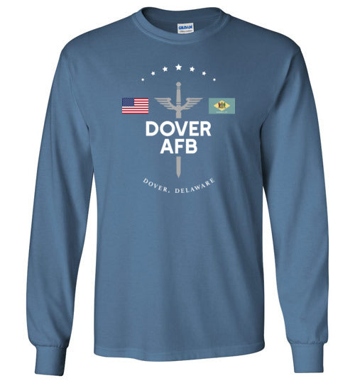 Dover AFB - Men's/Unisex Long-Sleeve T-Shirt-Wandering I Store