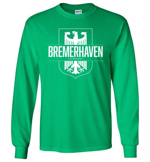 Load image into Gallery viewer, Bremerhaven, Germany - Men&#39;s/Unisex Long-Sleeve T-Shirt
