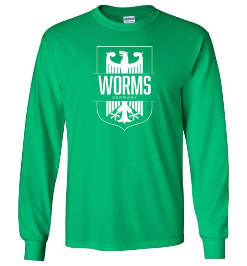 Load image into Gallery viewer, Worms, Germany - Men&#39;s/Unisex Long-Sleeve T-Shirt
