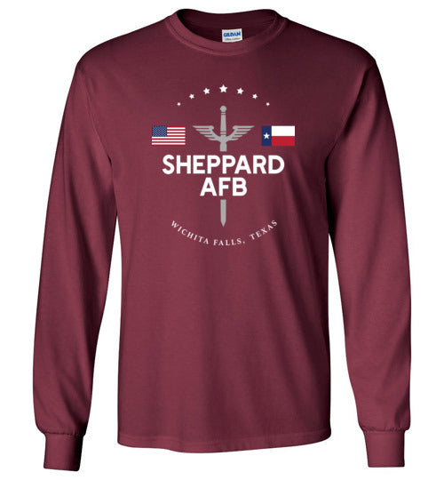 Load image into Gallery viewer, Sheppard AFB - Men&#39;s/Unisex Long-Sleeve T-Shirt-Wandering I Store
