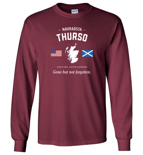 Load image into Gallery viewer, NAVRADSTA Thurso &quot;GBNF&quot; - Men&#39;s/Unisex Long-Sleeve T-Shirt-Wandering I Store
