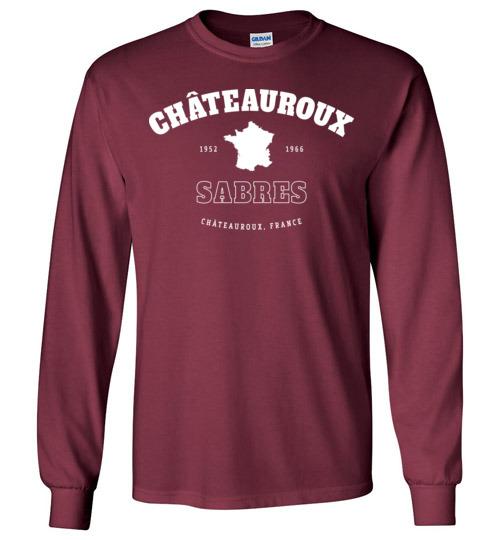 Chateauroux Sabres - Men's/Unisex Long-Sleeve T-Shirt