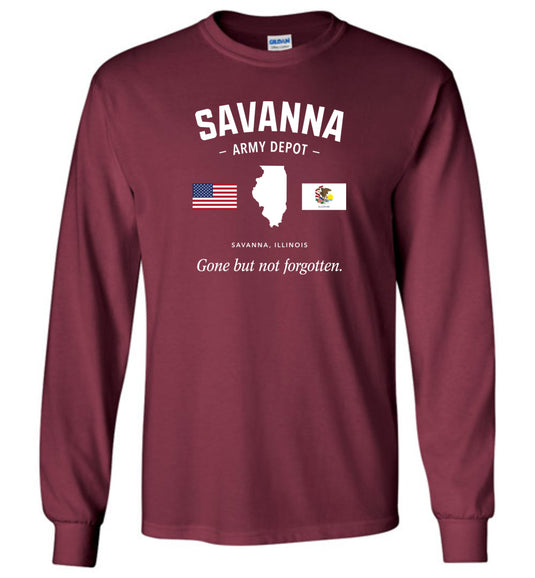 Savanna Army Depot "GBNF" - Men's/Unisex Long-Sleeve T-Shirt