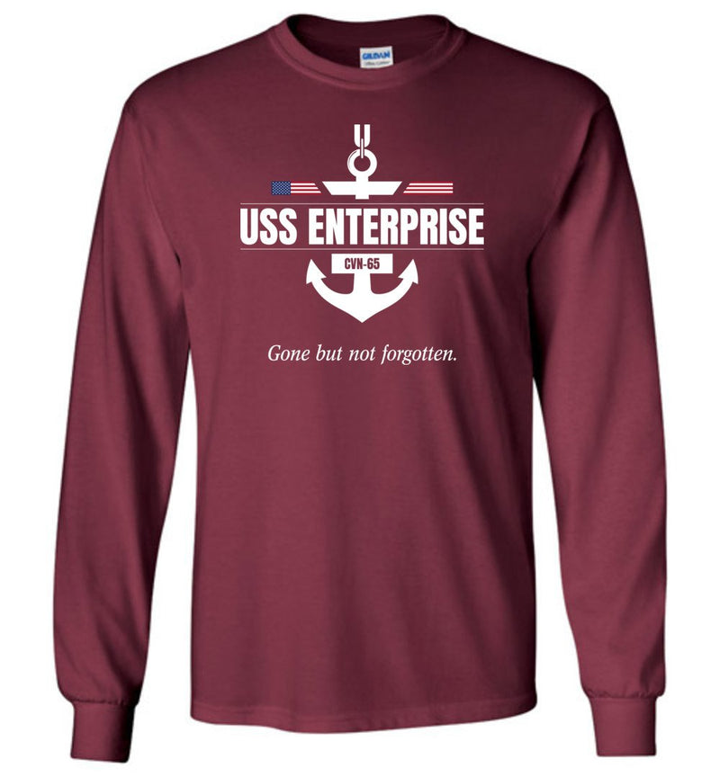 Load image into Gallery viewer, USS Enterprise CVN-65 &quot;GBNF&quot; - Men&#39;s/Unisex Long-Sleeve T-Shirt
