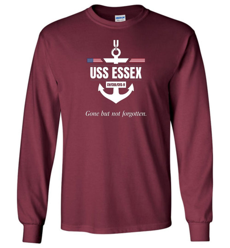 Load image into Gallery viewer, USS Essex CV/CVA/CVS-9 &quot;GBNF&quot; - Men&#39;s/Unisex Long-Sleeve T-Shirt
