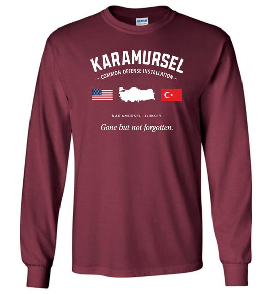 Karamursel Common Defense Installation "GBNF" - Men's/Unisex Long-Sleeve T-Shirt
