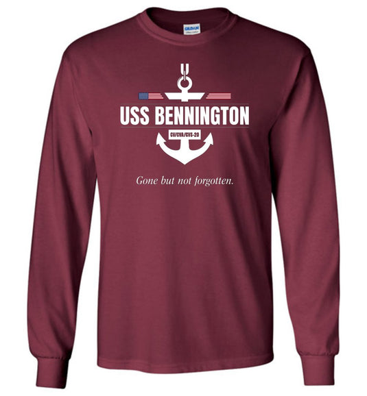 USS Bennington CV/CVA/CVS-20 "GBNF" - Men's/Unisex Long-Sleeve T-Shirt