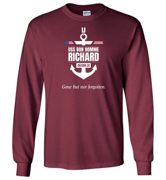 USS Bon Homme Richard CV/CVA-31 "GBNF" - Men's/Unisex Long-Sleeve T-Shirt