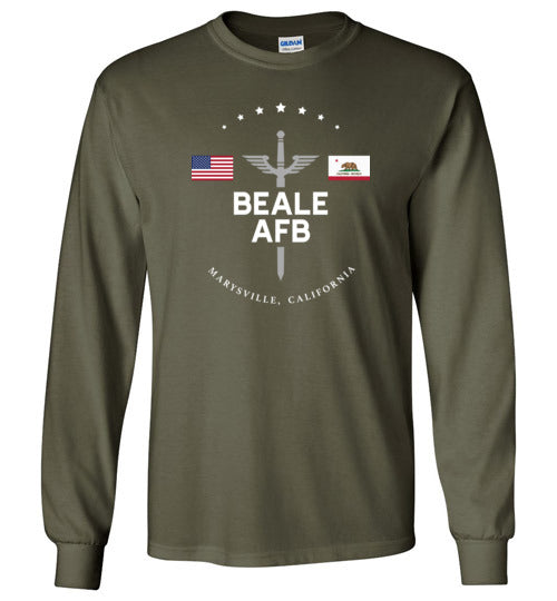 Load image into Gallery viewer, Beale AFB - Men&#39;s/Unisex Long-Sleeve T-Shirt-Wandering I Store
