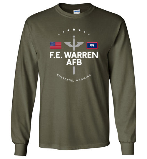 Load image into Gallery viewer, F. E. Warren AFB - Men&#39;s/Unisex Long-Sleeve T-Shirt-Wandering I Store
