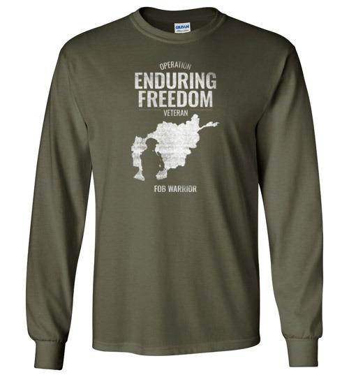 Load image into Gallery viewer, Operation Enduring Freedom &quot;FOB Warrior&quot; - Men&#39;s/Unisex Long-Sleeve T-Shirt
