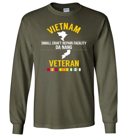 Vietnam Veteran "Small Craft Repair Facility - Da Nang" - Men's/Unisex Long-Sleeve T-Shirt