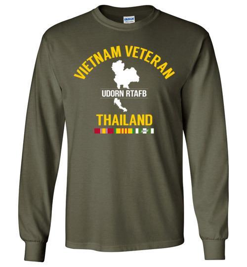 Load image into Gallery viewer, Vietnam Veteran Thailand &quot;Udorn RTAFB&quot; - Men&#39;s/Unisex Long-Sleeve T-Shirt
