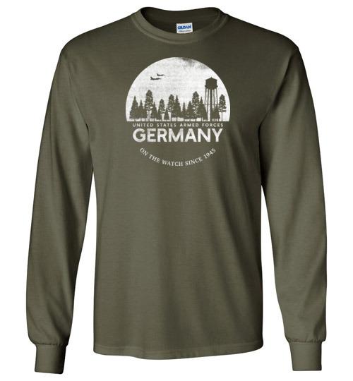 Load image into Gallery viewer, U.S. Armed Forces Germany &quot;On The Watch Since 1945&quot; - Men&#39;s/Unisex Long-Sleeve T-Shirt

