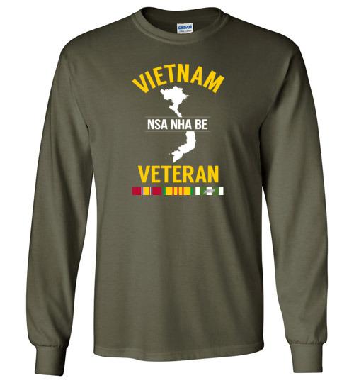 Vietnam Veteran "NSA Nha Be" - Men's/Unisex Long-Sleeve T-Shirt