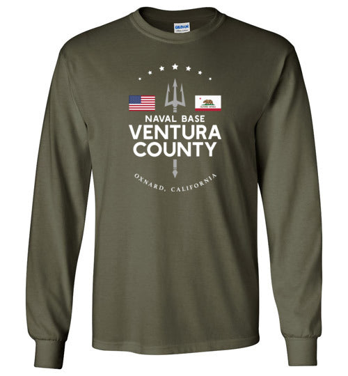 Naval Base Ventura County - Men's/Unisex Long-Sleeve T-Shirt-Wandering I Store