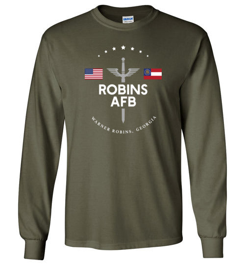 Robins AFB - Men's/Unisex Long-Sleeve T-Shirt-Wandering I Store