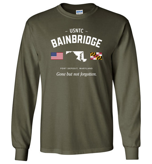 USNTC Bainbridge "GBNF - Men's/Unisex Long-Sleeve T-Shirt-Wandering I Store