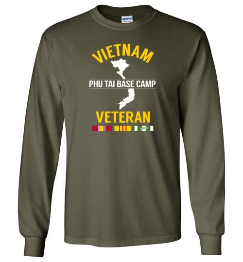 Load image into Gallery viewer, Vietnam Veteran &quot;Phu Tai Base Camp&quot; - Men&#39;s/Unisex Long-Sleeve T-Shirt
