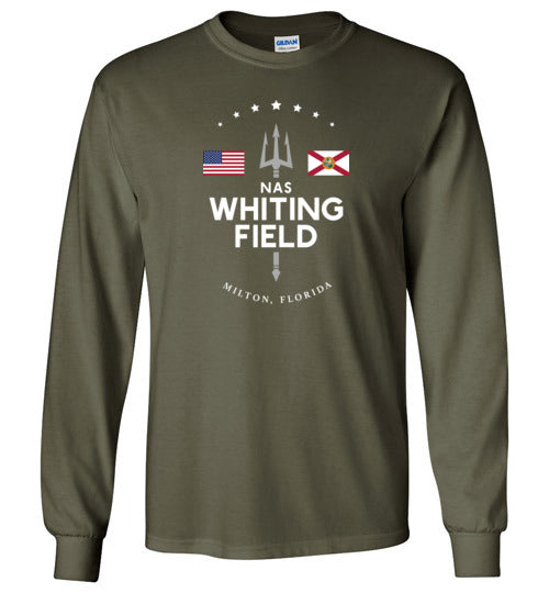 NAS Whiting Field - Men's/Unisex Long-Sleeve T-Shirt-Wandering I Store