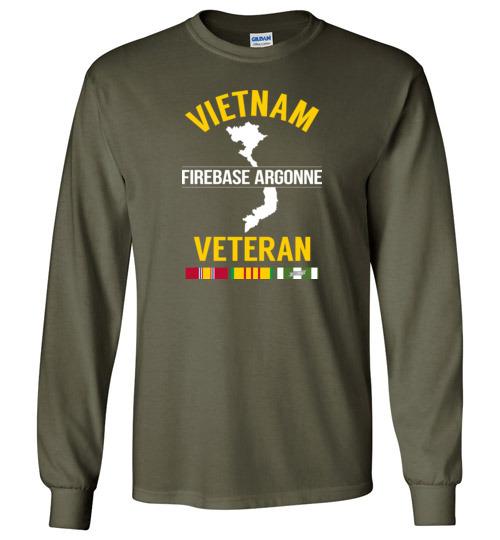 Vietnam Veteran "Firebase Argonne" - Men's/Unisex Long-Sleeve T-Shirt