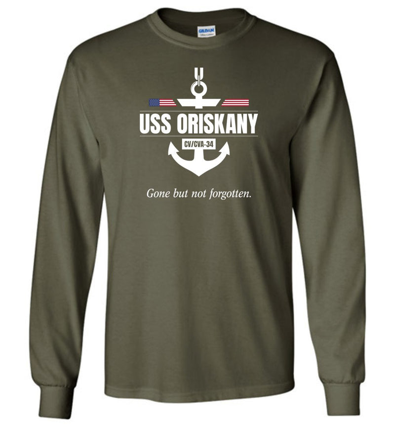 Load image into Gallery viewer, USS Oriskany CV/CVA-34 &quot;GBNF&quot; - Men&#39;s/Unisex Long-Sleeve T-Shirt
