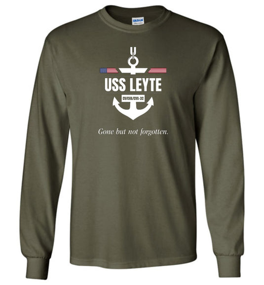 USS Leyte CV/CVA/CVS-32 "GBNF" - Men's/Unisex Long-Sleeve T-Shirt