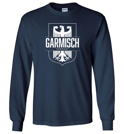 Load image into Gallery viewer, Garmisch, Germany - Men&#39;s/Unisex Long-Sleeve T-Shirt
