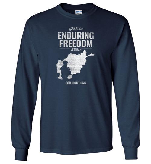 Operation Enduring Freedom "FOB Lightning" - Men's/Unisex Long-Sleeve T-Shirt