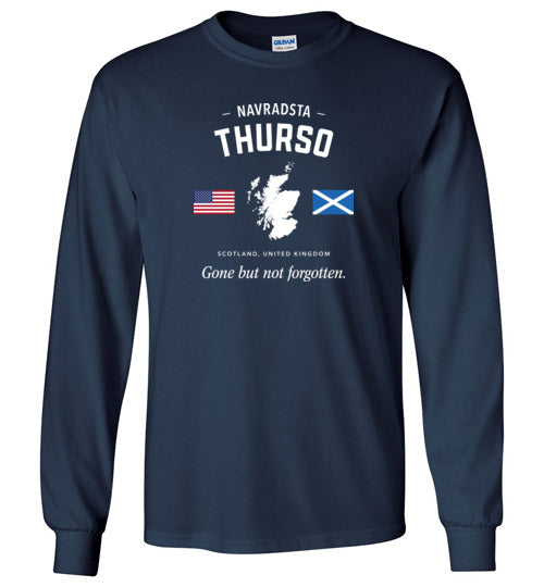 NAVRADSTA Thurso "GBNF" - Men's/Unisex Long-Sleeve T-Shirt-Wandering I Store