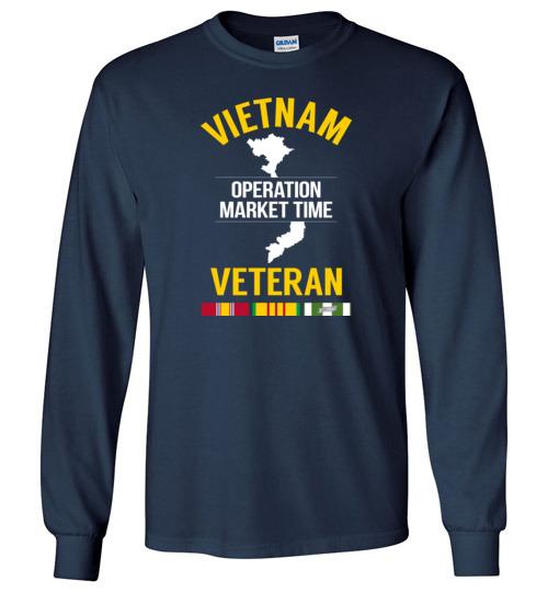 Vietnam Veteran "Operation Market Time" - Men's/Unisex Long-Sleeve T-Shirt