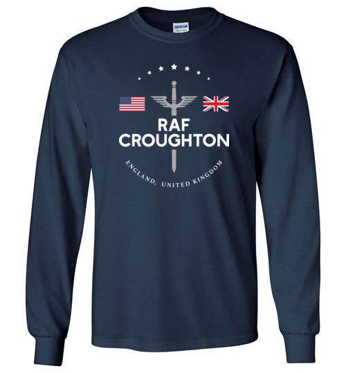 RAF Croughton - Men's/Unisex Long-Sleeve T-Shirt-Wandering I Store
