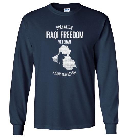 Load image into Gallery viewer, Operation Iraqi Freedom &quot;Camp Navistar&quot; - Men&#39;s/Unisex Long-Sleeve T-Shirt

