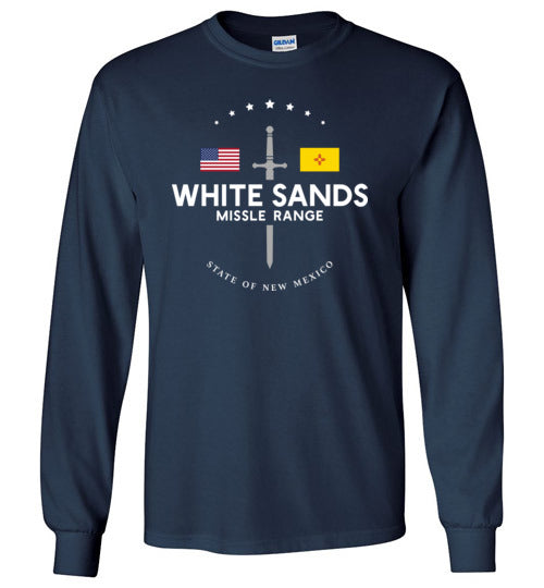 White Sands Missile Range - Men's/Unisex Long-Sleeve T-Shirt-Wandering I Store