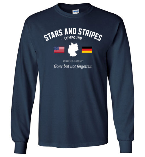 Stars and Stripes Compound "GBNF" - Men's/Unisex Long-Sleeve T-Shirt-Wandering I Store