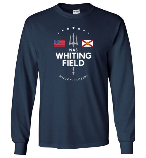 NAS Whiting Field - Men's/Unisex Long-Sleeve T-Shirt-Wandering I Store
